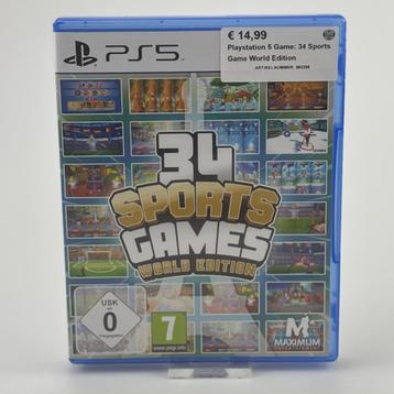 Playstation 5 Game: 34 Sports Game World Edition beschikbaar voor biedingen