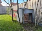 Kippenhok eendenhok met ren te koop, Dieren en Toebehoren, Pluimvee | Toebehoren, Ophalen, Gebruikt, Kippenhok of Kippenren
