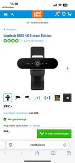 Logitech brio 4k stream edition, Ophalen of Verzenden, Zo goed als nieuw