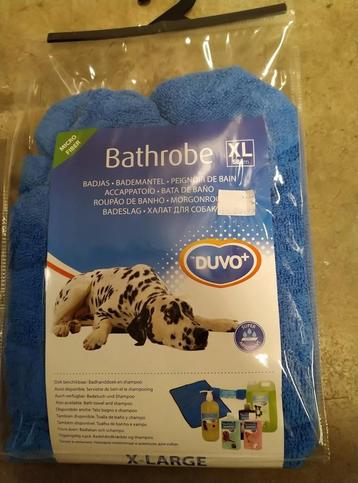 Honden badjas Duvo plus blauw maat XL 58cm beschikbaar voor biedingen