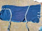 Blauwe zweetdeken met hals maat 205cm, Ophalen of Verzenden, Zo goed als nieuw, Deken