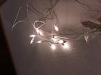 Kerst verlichting kort snoer 2x 1,5 meter en 10 lampjes, Diversen, Kerst, Zo goed als nieuw, Ophalen