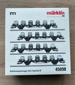 Märklin HO 45098 Set autotransportwagens., Hobby en Vrije tijd, Modeltreinen | H0, Wisselstroom, Ophalen of Verzenden, Märklin