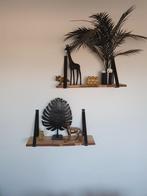 Set van 2 boomstam wandplanken, Ophalen, Zo goed als nieuw