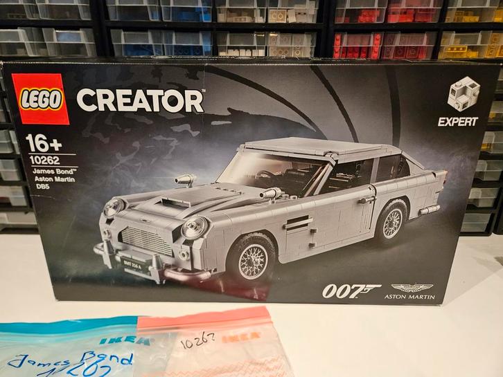 Lego 10262 James bond Aston Martin DB5, Kinderen en Baby's, Speelgoed | Duplo en Lego, Gebruikt, Lego, Complete set, Ophalen of Verzenden