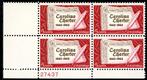 USA Verenigde Staten plaatblok 1230-pf - Carolina Chater, Postzegels en Munten, Postzegels | Amerika, Ophalen of Verzenden, Noord-Amerika