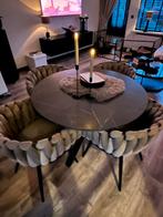 Eetkamertafel, Huis en Inrichting, Tafels | Eettafels, Ophalen, Overige materialen, Rond, Zo goed als nieuw