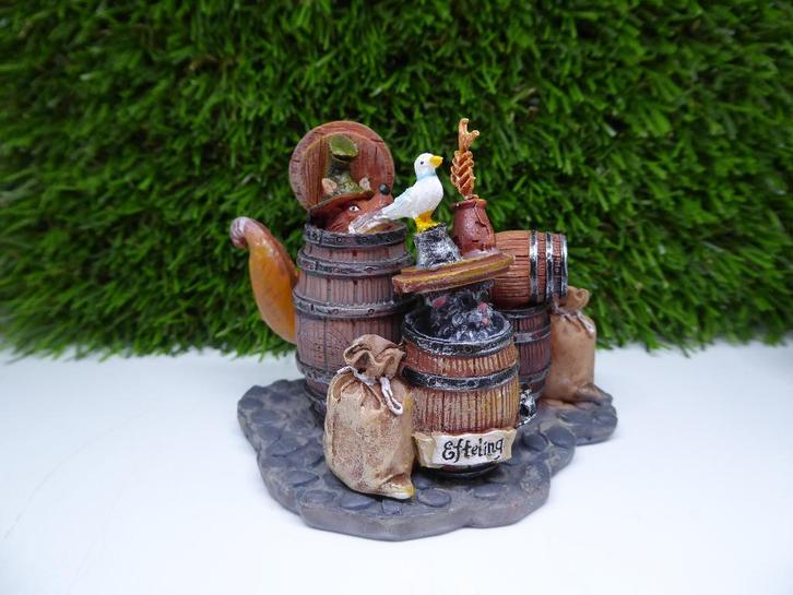 Luville Efteling  -  De vos en de kat -  maxi, Diversen, Kerst, Nieuw, Ophalen of Verzenden