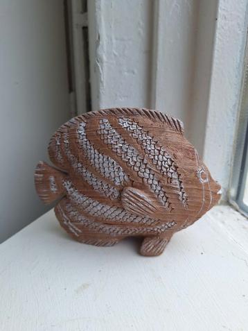 Decoratie Vis hout beschikbaar voor biedingen