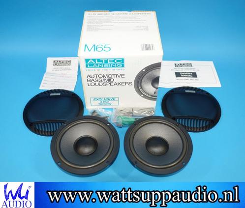 ALTEC LANSING M65 Automotive BASS/MID Speakers 165mm( 6.5', Audio, Tv en Foto, Luidsprekers, Nieuw, Front, Rear of Stereo speakers
