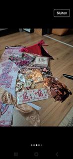 Groot sweet sixteen pakket, Hobby en Vrije tijd, Feestartikelen, Ophalen of Verzenden, Zo goed als nieuw, Versiering