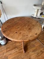 Massieve hout Eettafel, Gebruikt, 200 cm of meer, 75 cm of meer, Rechthoekig