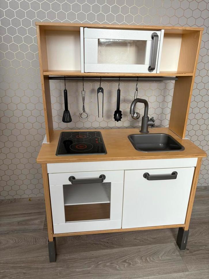 Ikea speelgoedkeukentje, Kinderen en Baby's, Speelgoed | Speelkeukens, Gebruikt, Speelkeuken, Hout, Ophalen