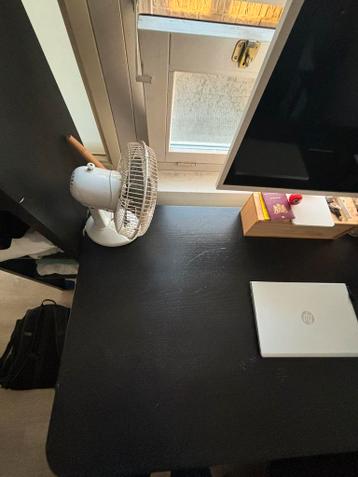 IKEA Bekant bureau 160x80cm - Zwart - afbeelding 2