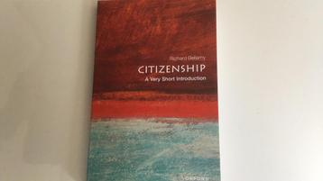 'Citizenship A Very Short Introduction' (Richard Bellamy) beschikbaar voor biedingen