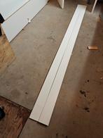 2x Witte Plint 244cm, Doe-het-zelf en Verbouw, Ophalen