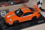 1:18 PORSCHE 911 GT3 RS 4.0 ORANGE 2011 Minichamps inbox WRH, Verzenden, Zo goed als nieuw, Auto, Autoart