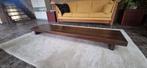 Mooie lage salontafel langwerpig, Ophalen, 100 tot 150 cm, 50 tot 100 cm, Zo goed als nieuw