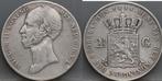 Rijksdaalder 1845 - 2 1/2 gulden 1845 streep - Willem 2, Verzenden, Koningin Beatrix, Euro's, Zilver