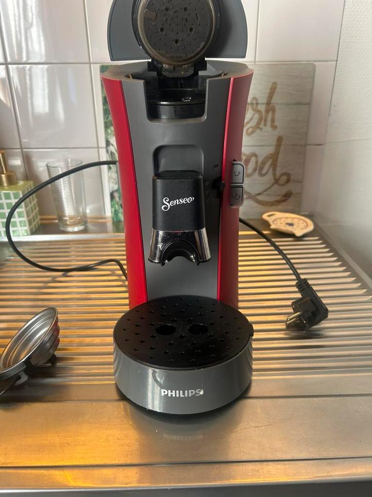 Senseo Lees Omschrijving!, Witgoed en Apparatuur, Koffiezetapparaten, Zo goed als nieuw, Koffiepads en cups, Koffiemachine, Ophalen