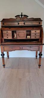 Antiek Willem III buro / secretaire Bonheur, Antiek en Kunst, Ophalen