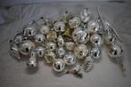 Kerstballen antiek glas vintage grote partij vogel piek 32x, Diversen, Kerst, Gebruikt, Ophalen