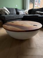 Bowl salontafel met opbergruimte, Ophalen, Gebruikt, Rond, 50 tot 100 cm