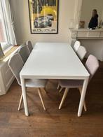 Salontafel met 6 stoelen - Leegverkoop – alles moet weg!, Huis en Inrichting, Ophalen, Minder dan 50 cm, Gebruikt, 50 tot 100 cm