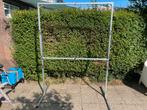 Portabel outdoor standaard voor projectie doeleinden, Ophalen