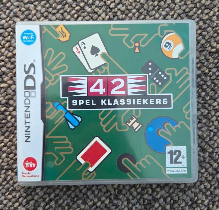 42 Spel Klassiekers DS, Spelcomputers en Games, Games | Nintendo DS, Zo goed als nieuw, Overige genres, 3 spelers of meer, Vanaf 12 jaar