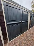 Openslaande garagedeuren schuurdeuren deuren pui, Doe-het-zelf en Verbouw, Ophalen, Deurkozijn, 225 cm of meer, Zo goed als nieuw