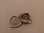 Vintage gouden hanger medaillon Maria Hart 14 k 585 goud, Verzenden, Zo goed als nieuw, Hart, Goud