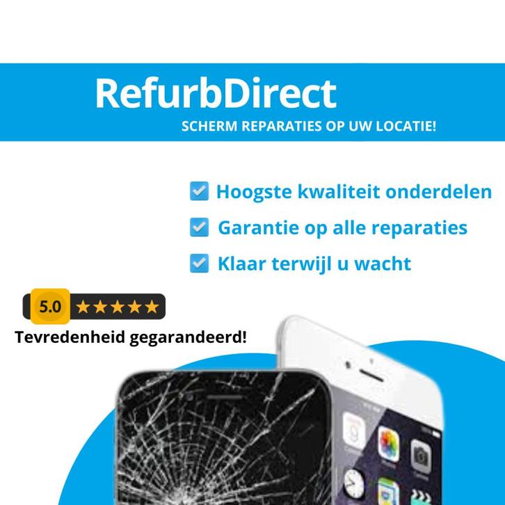 iPhone XS scherm reparatie op jouw locatie!, Telecommunicatie, Mobiele telefoons | Toebehoren en Onderdelen, Nieuw, Apple iPhone