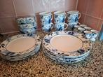 Grote verzameling dutch floral lidl servies, Ophalen of Verzenden