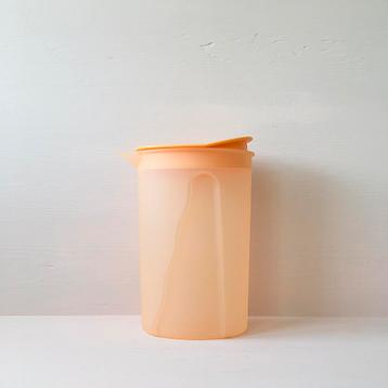 Oranje karaf / strooibus van Tupperware - als nieuw ! beschikbaar voor biedingen