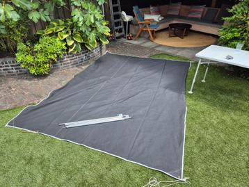 Ten Cate Caravan Luifel Zwart 330 x 235 cm beschikbaar voor biedingen