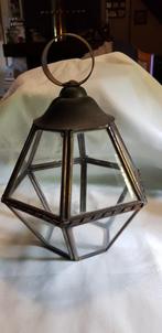 Hanglamp kapje antiek 28 cm hoog 20 cm breed, Huis en Inrichting, Verzenden, Zo goed als nieuw, Rond, Minder dan 25 cm