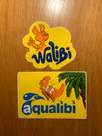 Vintage Walibi en Aqualibi Stickers, Ophalen, Nieuw, Overige typen