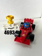 Lego Duplo  4693  -   Formule 1 Raceauto, Duplo, Gebruikt, Ophalen of Verzenden
