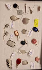 Diverse zilveren hangers, Met edelsteen, Ophalen of Verzenden, Zilver, Zilver
