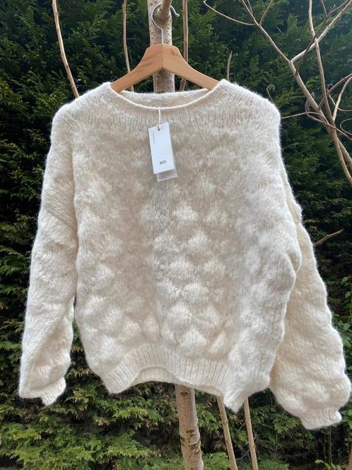 Prachtige trui INTI baby alpaca mt XL, Kleding | Dames, Truien en Vesten, Nieuw, Maat 46/48 (XL) of groter, Wit, Verzenden