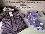 Z8 winterjas Conny maat 86 & sjaal en muts nieuw!, Kinderen en Baby's, Babykleding | Maat 86, Nieuw, Jasje, Meisje, Ophalen of Verzenden