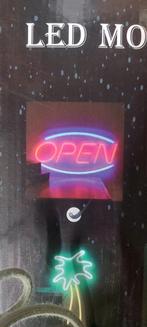 LED Neon Open Bord - Decoratieve Lamp, Kunststof, Neon, Nieuw, Ophalen of Verzenden