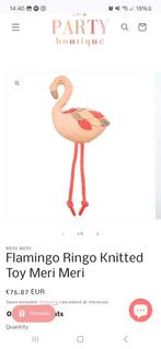Flamingoknuffel - Meri Meri - Nieuw, Ophalen of Verzenden, Nieuw, Overige typen