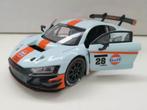Motormax Audi R8 LMS GT3 Gulf / Schaal 1:24 / NIEUW, Hobby en Vrije tijd, Modelauto's | 1:24, Auto, Nieuw, Ophalen of Verzenden