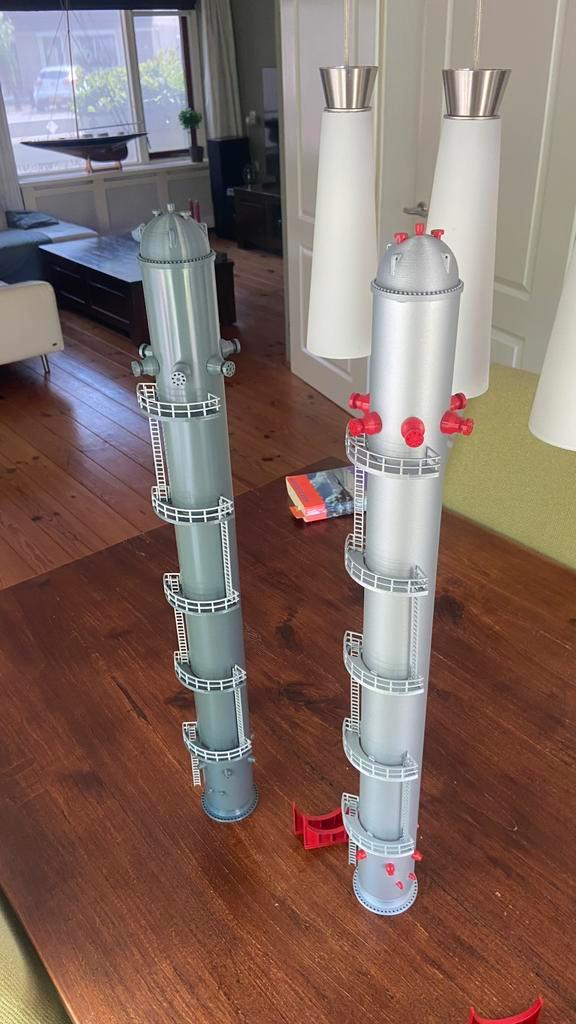 Reactor hijslast speciaal transport kranen, Hobby en Vrije tijd, Modelauto's | 1:50, Zo goed als nieuw, Ophalen of Verzenden