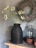 PRACHTIG! NEPALESE HOUTEN KRUIK POT met DILLE kruid SILKA, Overige materialen, Overige kleuren, Nieuw, Ophalen of Verzenden