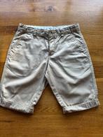 Korte broek beige met elastiek in band, Ophalen of Verzenden, Zo goed als nieuw, Jongen, Broek