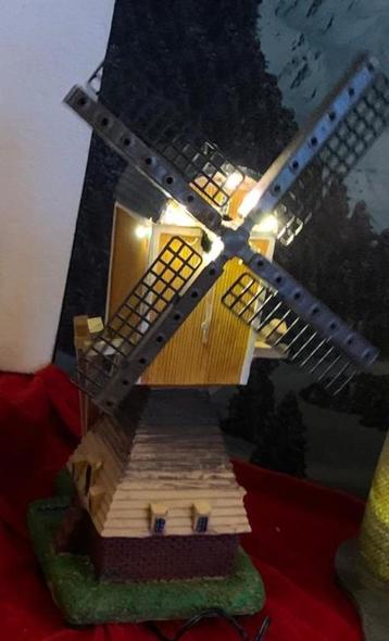 Intratuin Kerst Molen draaiende wieken (met verlichting) beschikbaar voor biedingen