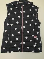Girls United zwart witte stip bodywarmer 134-140, Girls United, Meisje, Ophalen of Verzenden, Zo goed als nieuw